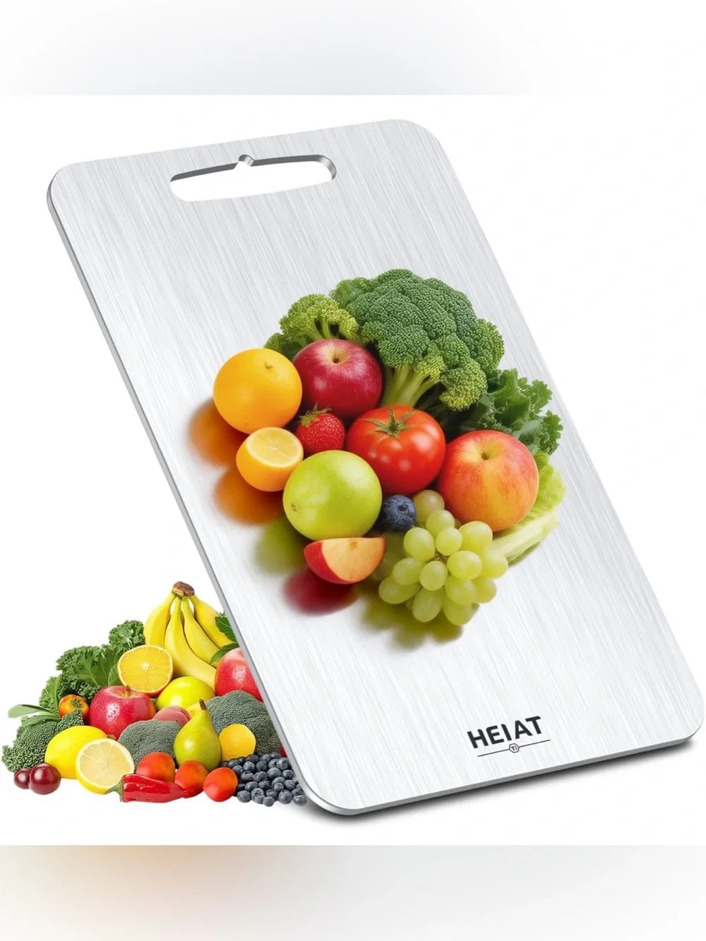 Titanium Cutting Board, 100% Pure Titanium Cutting Boards for Kitchen